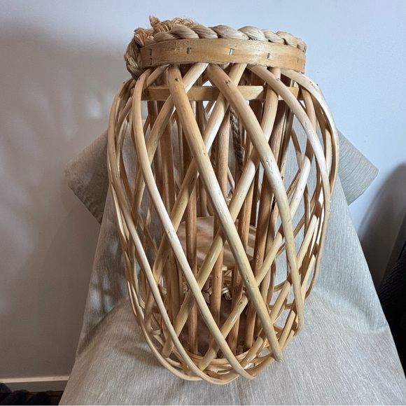 WAYFAIR Hanging Bamboo Candle or Plant Holder. - Picture 9 of 10